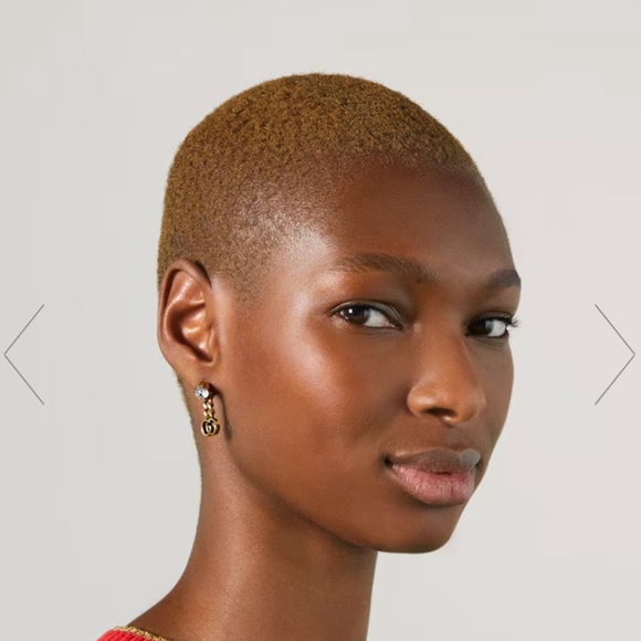 Double G Drop Earrings (bag not included) - Picture 3 of 7